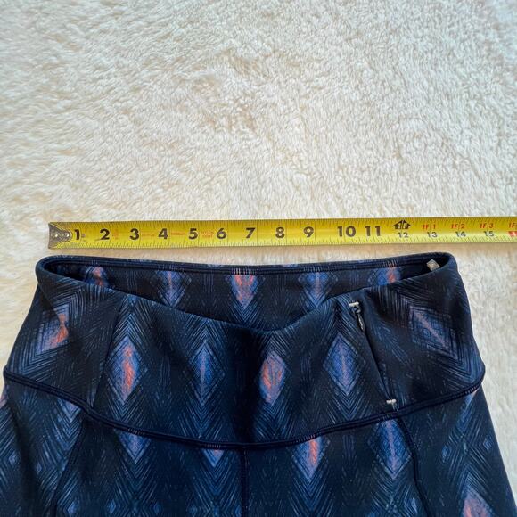 Calia by Carrie Underwood Printed Ruched Ankle Workout Leggings Size M Athletic - Picture 11 of 12